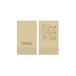 Szalvéta 2 rétegű 1/8 hajtás lapméret: 33 x 33 cm 50 db/csomag Jó reggelt! Lucart Econatural _82100300 Szalvéták Lucart