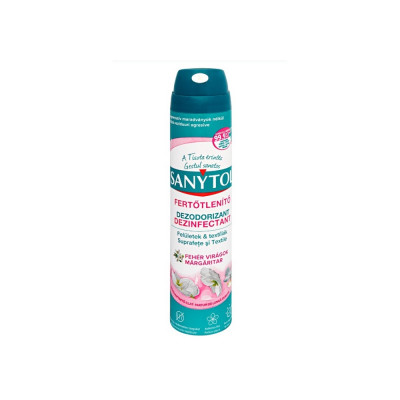 Fertőtlenítő légfrissítő 300 ml aerosol Sanytol Virág