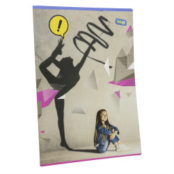 Füzet A4, 52lap 60 g. papír Educa franciakockás