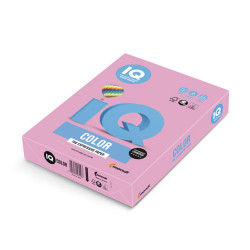 Másolópapír, színes, A4, 80g. IQ PI25 500ív/csomag, pasztell pink Másolópapír színes IQ