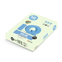 Másolópapír, színes, A4, 80g. IQ MG28 500ív/csomag, pasztell zöld (középzöld) Másolópapír színes IQ