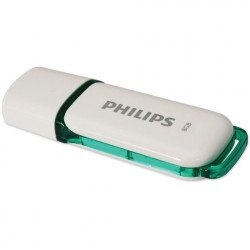 Pendrive 8Gb. USB 2.0 Philips Snow fehér Adattárolók Philips