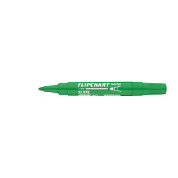 Flipchart marker vízbázisú 3mm, kerek Artip 11XXL zöld Flipchart marker Ico