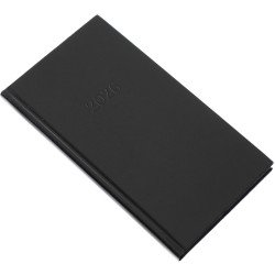 Zsebnaptár álló Standard, fehér lapokkal fekete Realsystem 2026. Zsebnaptár Realsystem