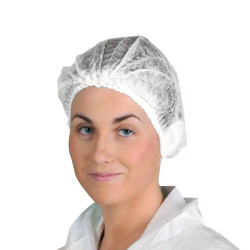 Egyszer használatos hajháló 100 db/cs fehér Munkaruha Egyéb