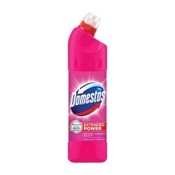 Fertőtlenítő hatású tisztítószer 750 ml Domestos Extended Power pink Fertőtlenítő tisztítószer és adalék Domestos