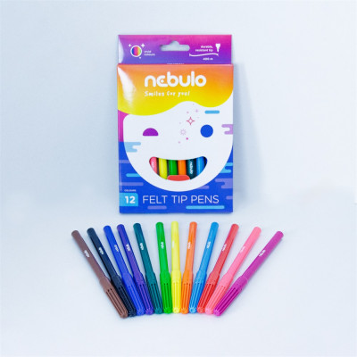 Rostírón filctoll vízbázisú Nebulo 12 klf. Szín