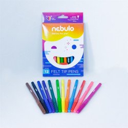 Rostírón filctoll vízbázisú Nebulo 12 klf. Szín Filctoll Nebulo