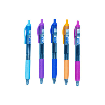 Zseléstoll, 0,5mm vegyes test szín, 30db/doboz Nebuló írásszín kék