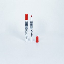 Táblamarker 2-3mm, kúpos Nebulo piros Táblamarker Nebulo