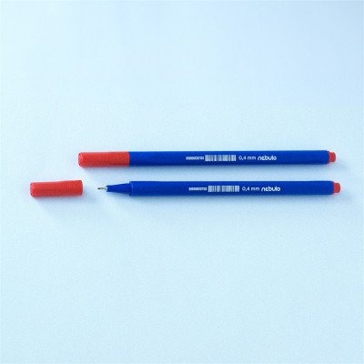 Rostirón, tűfilc 0,4mm, háromszög test Nebulo 722-B, piros