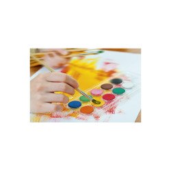 Ecsetkészlet, 2, 4, 6, aquarell Educa 251 bliszteres Iskolai ecset és kelléke Educa