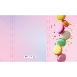 Gumis mappa, A4, Macaron, Nebulo Gumis mappa Nebulo