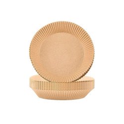 Sütőpapír EKO forró levegős sütőhöz 4,5cm magas kerek 20 cm 50 db/csomag Street food - party kellékek Egyéb