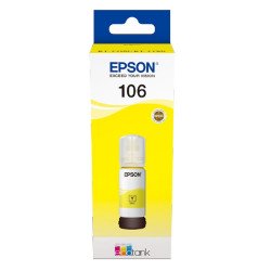 Ink Epson T00R4 yellow ORIGINAL (106) Töltési anyag Epson