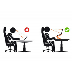 Laptop állvány, Durable FOLD ezüst