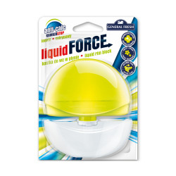 WC illatosító gél 55 ml + kosár Liquid Force Citrom Toalett tisztító, WC illatosító General fresh