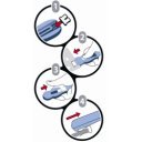 Iratcsíptető fűzőgép + kapocs Ico Magic clipper