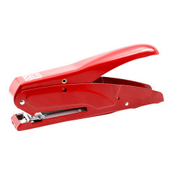 Tűzőgép 25lap 24/6, 26/6, fém szerkezet Sax 620 piros Tűzőgép Sax
