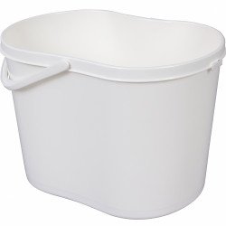 Vödör 18 literes műanyag ovális műanyag füllel Vödrök, lapátok Egyéb