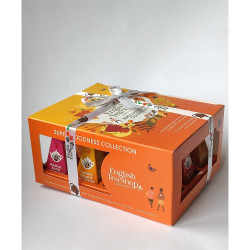 Fekete tea 12x2 g English Tea Shop 12, filteres, bio Organic selyempiramis Teák ETS