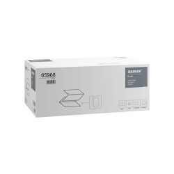 Kéztörlő 2 rétegű V hajtogatású 150 lap/cs 20 csomag/karton Katrin Plus Zig Zag 2_65968 hófehér Papírtörlők Katrin