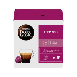 Kávékapszula Nescafé Dolce Gusto Espresso 16db/doboz Kapszulás kávék DOLCE GUSTO
