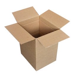 Karton doboz D3/5 450x320x360mm, 2 helyen bígelt 5 rétegű Bluering® Doboz Bluering