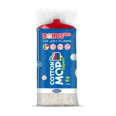 Felmosó fej mop 350 g pamut Bonus Pro CottonMop Expert_B764