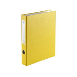 Gyűrűskönyv A4, 5cm, 4 gyűrűs Bluering® sárga Gyűrűskönyv Bluering