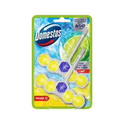 WC illatosító 2 x 50 g Power5 Domestos Lime Toalett tisztító, WC illatosító Domestos