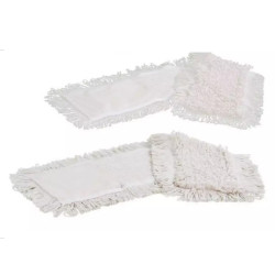 Mophuzat zsebes 80 cm pamut fehér RSR33 Moppok Fix-Net