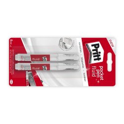 Hibajavító toll 2x8ml, Pritt Pocket Pen Hibajavító toll Pritt