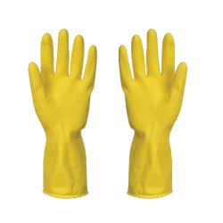 Gumikesztyű XL háztartási pár Safety First sárga Háztartási kesztyű Egyéb