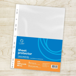 Genotherm lefűzhető, A4, 55 micron narancsos 100 db/csomag, Bluering® Lefűzhető genotherm Bluering