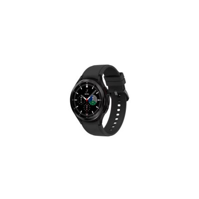 Okosóra SAMSUNG Galaxy Watch 4 Classic (eSIM, szilikon csuklópánt, alumínium, 42mm) fekete