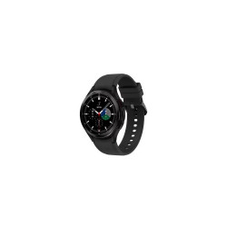Okosóra SAMSUNG Galaxy Watch 4 Classic (eSIM, szilikon csuklópánt, alumínium, 42mm) fekete Okosóra Samsung