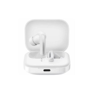 Fülhallgató bluetooth XIAOMI BUDS 5 SZTEREO (v5.4, TWS, mikrofon, aktív zajszűrő, IP54 + töltőtok) fehér