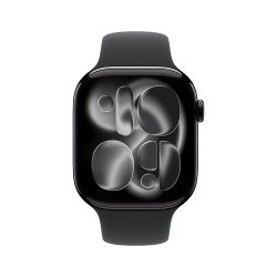 Okosóra Apple Watch S11 GPS 42mm Jet Black Aluminium Case with Black Sport Band - M/L Okosóra Apple