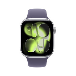 Okosóra Apple Watch S11 GPS 42mm Silver Aluminium Case with Purple Fog Sport Band - M/L Okosóra Apple