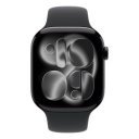 Okosóra Apple Watch S11 GPS 46mm Jet Black Aluminium Case with Black Sport Band - M/L