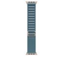 Okosóra Apple Watch Ultra 3 Cellular 49mm Natural Titanium Case with Light Blue Alpine Loop - Medium