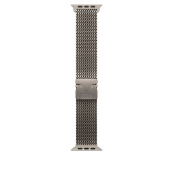 Okosóra Apple Watch Ultra 3 Cellular 49mm Natural Titanium Case with Natural Titanium Milanese Loop - Medium