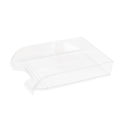 Irattálca műanyag 550 extra széles 345x270x67mm, Bluering®, víztiszta Irattálca Bluering