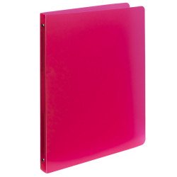 Gyűrűskönyv A4, 4 gyűrűs 2cm gerinc PP, Karton P+P Opaline piros Gyűrűskönyv Karton