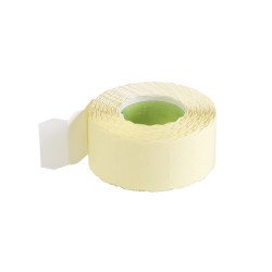 Árazószalag 25x12mm, stancolt 10 tekercs/csomag, fehér Árazószalag Egyéb