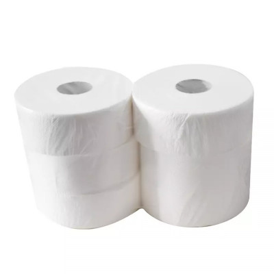 Toalettpapír 2 rétegű közületi átmérő: 23 cm 100 % cellulóz 150 m/tekercs 6 tekercs/karton_hófehér