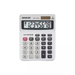 Számológép asztali 8 számjegyű kijelző Sencor SEC377/8 fehér Számológép Sencor