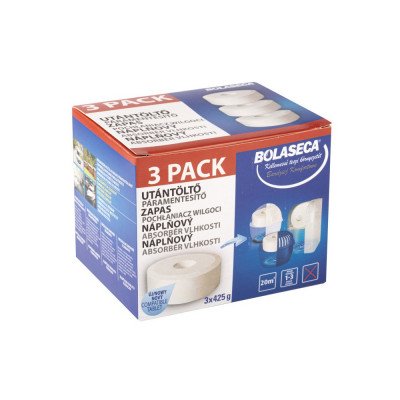 Páramentesítő utántöltő tabletta 3 x 425 g Bolaseca lyukas