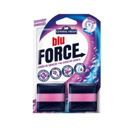 WC tartály tabletta/illatosító 2 db/csomag Blue Force levendula Toalett tisztító, WC illatosító General fresh